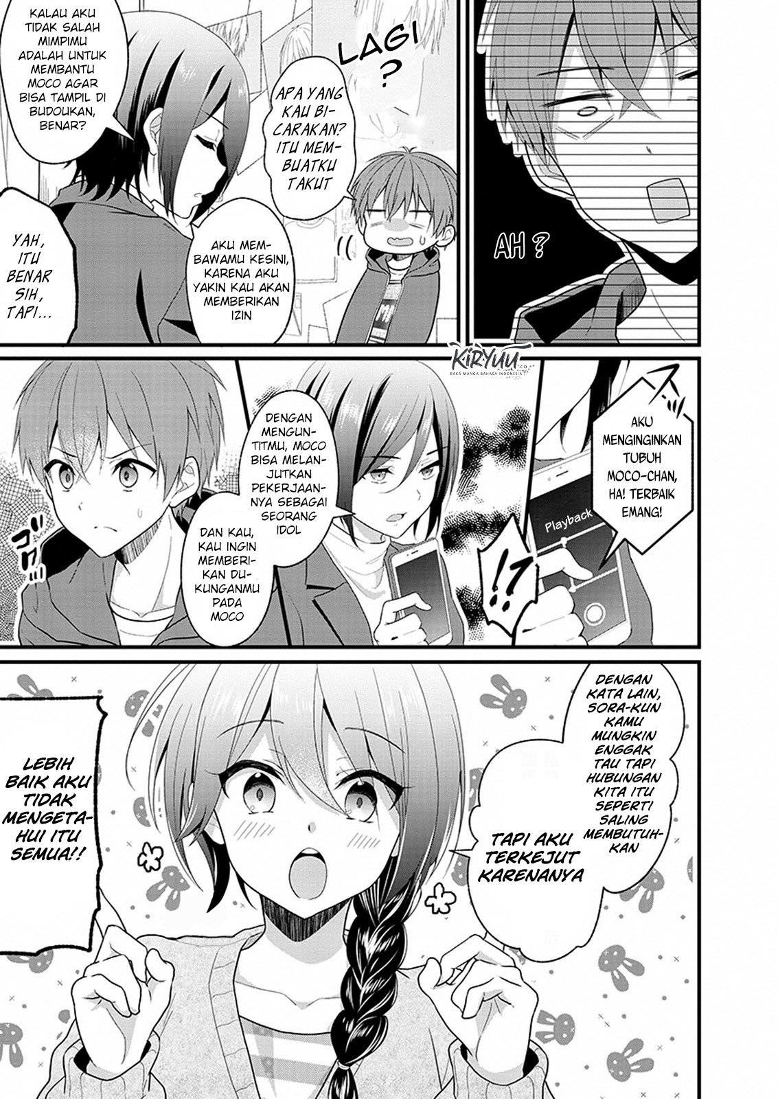 Oshi Ga Kounin Sutouka Ni Narimashita Chapter 01.2 Gambar 13
